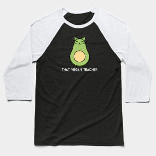 That Vegan Teacher Baseball T-Shirt